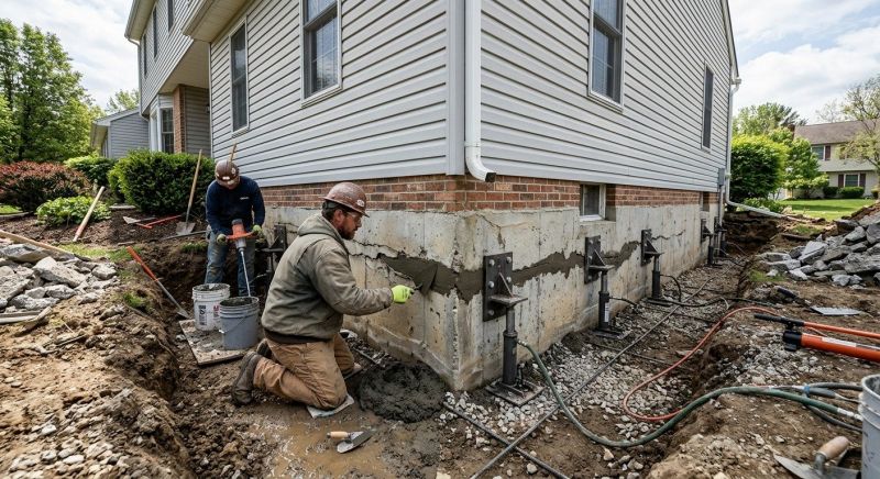 Basement Foundation Repair in North Hampton, NH
