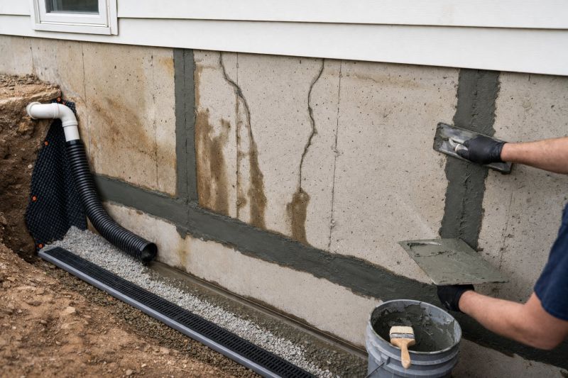Basement Foundation Repair in Plaistow, NH