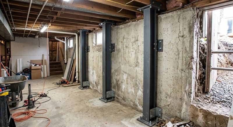 Basement Stabilization in Amesbury, MA