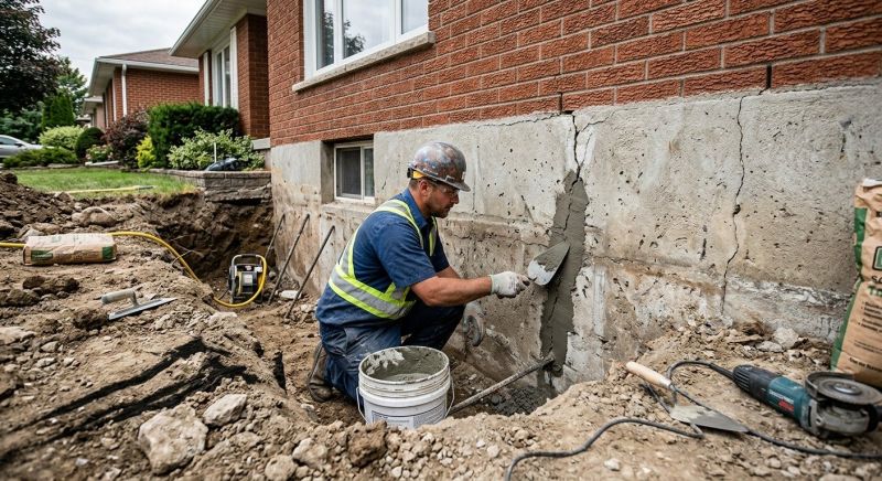 Building Foundation Repair in Groveland, MA