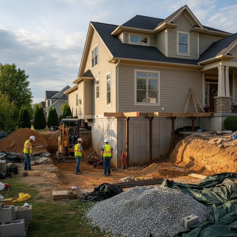 Building Foundation Repair in Tewksbury, MA