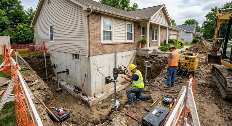 Building Foundation Repair in Topsfield, MA