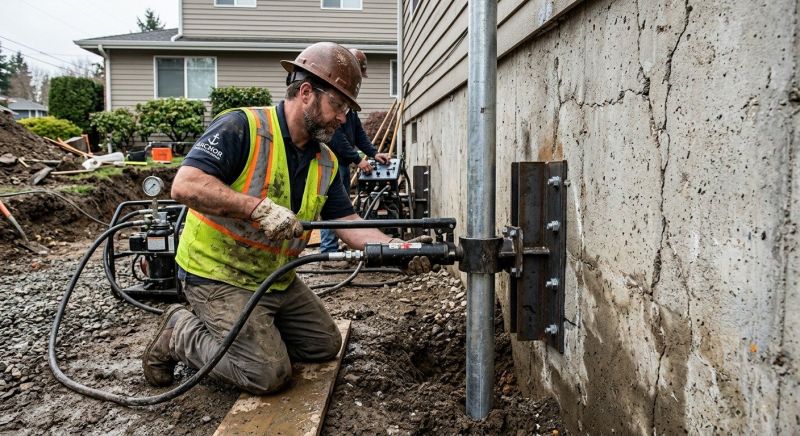 Concrete Foundation Leveling in Derry, NH