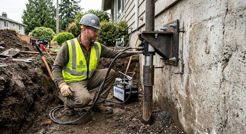 Concrete Foundation Leveling in Hampstead, NH