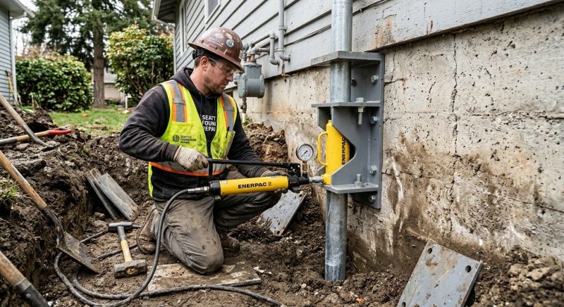 Concrete Foundation Leveling in Hampton, NH