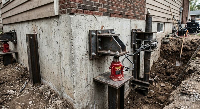 Concrete Foundation Leveling in Rowley, MA