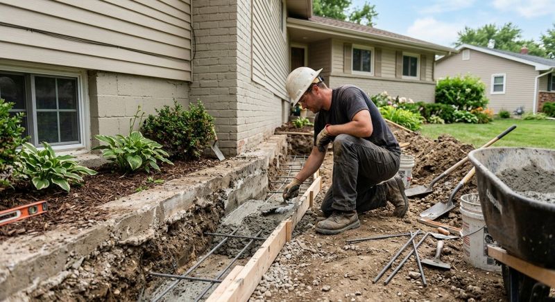 Concrete Foundation Repair in Newbury, MA