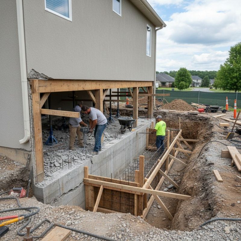 Concrete Foundation Repair in Nottingham, NH