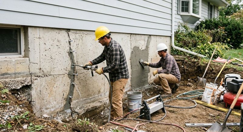 Concrete Foundation Repair in Salem, NH