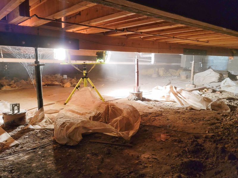 Crawlspace Foundation Repair in Durham, NH