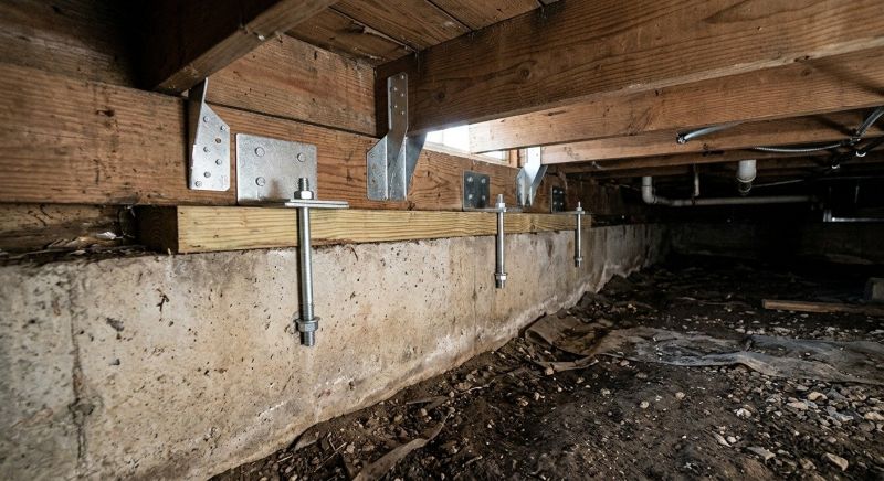 Crawlspace Structural Repair in Amesbury, MA