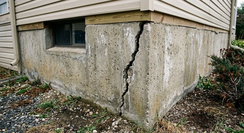 Foundation Crack Repair in Durham, NH