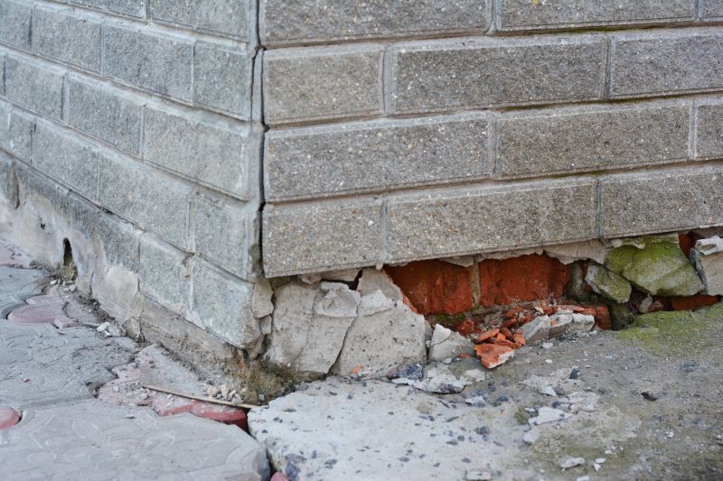 Foundation Damage Repair in Auburn, NH