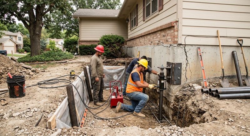 Foundation Damage Repair in Georgetown, MA