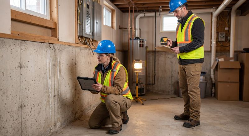 Foundation Inspection in Amesbury, MA
