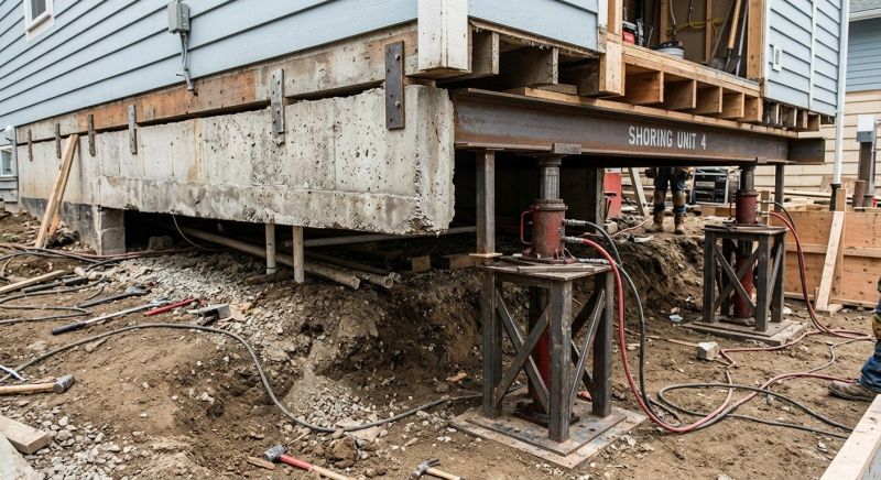 Foundation Jacking in Gloucester, MA