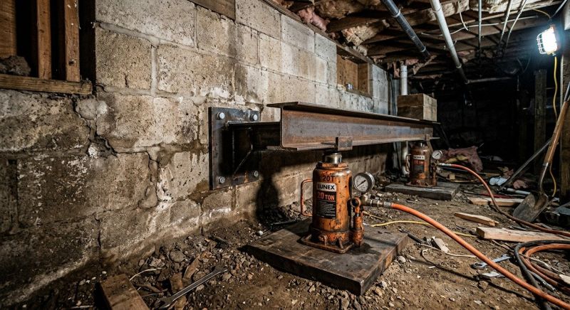 Foundation Jacking in Amesbury, MA
