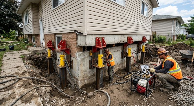 Foundation Lifting in Hampstead, NH