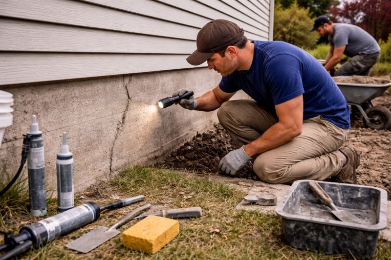 Foundation Repair in Derry, NH