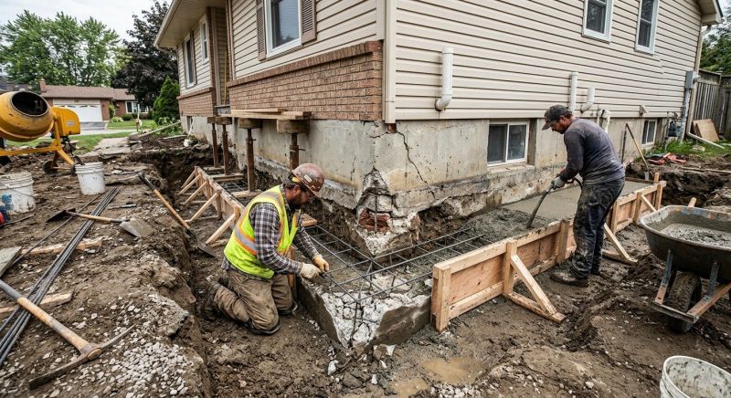 Foundation Repair in Georgetown, MA