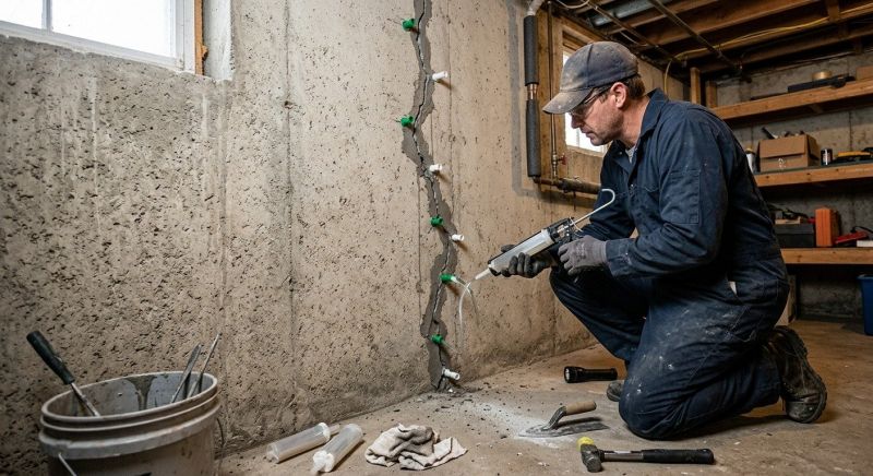Foundation Repair in Rye, NH