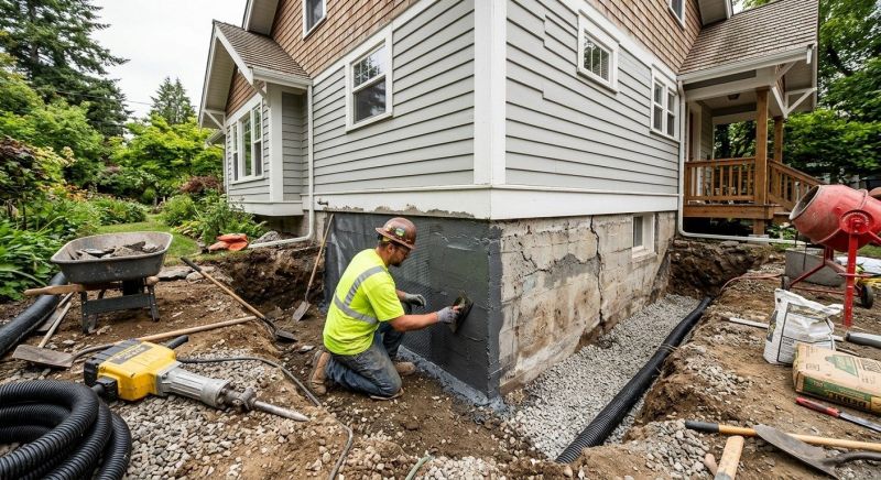 Foundation Restoration in Amesbury, MA