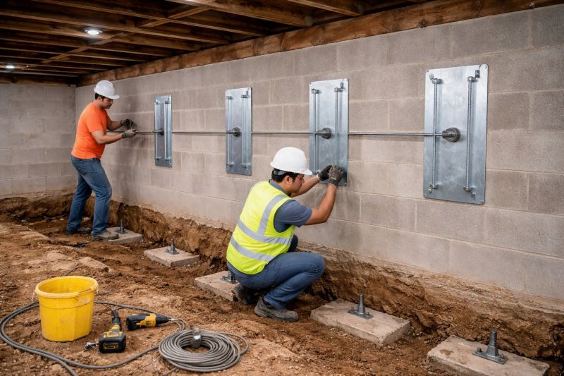 Foundation Stabilizing in Peabody, MA