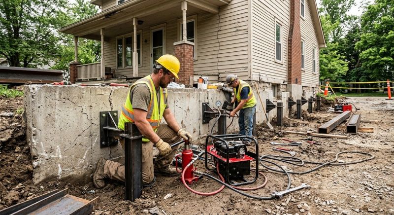Foundation Stabilizing in Stratham, NH