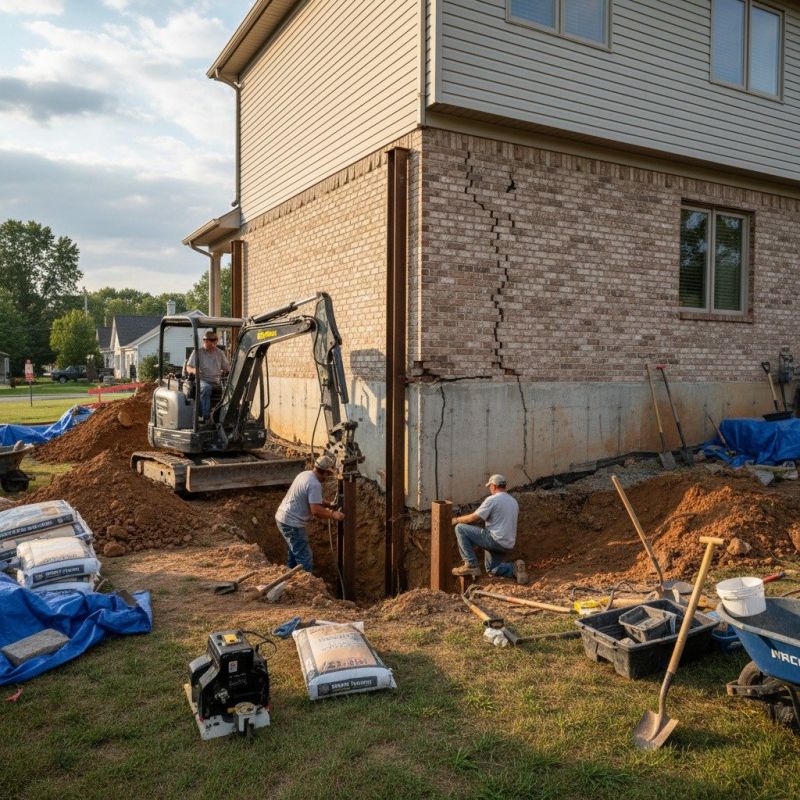 Foundation Structural Repair in Durham, NH
