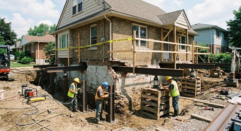 Foundation Structural Repair in Methuen, MA
