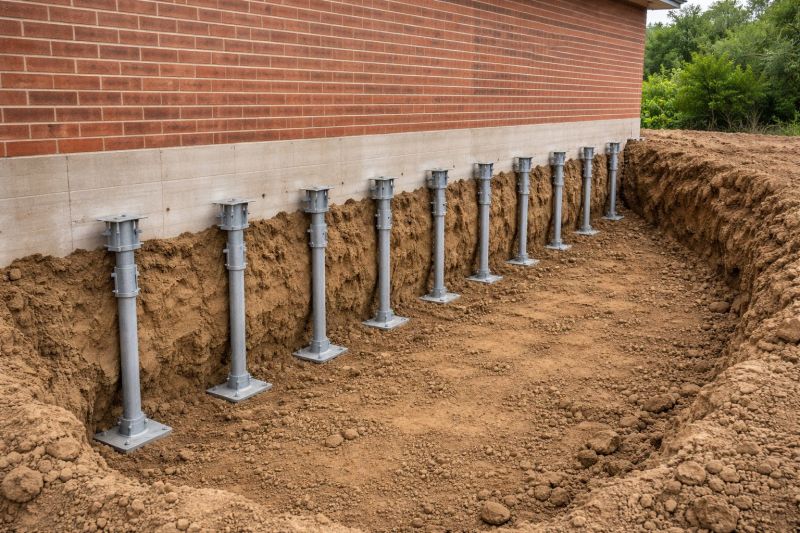 Helical Pile Installation in Amesbury, MA