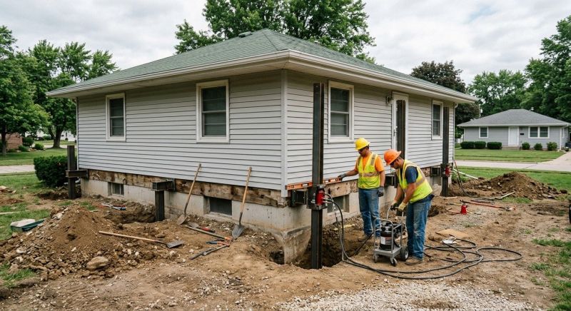 Home Foundation Leveling in Middleton, MA