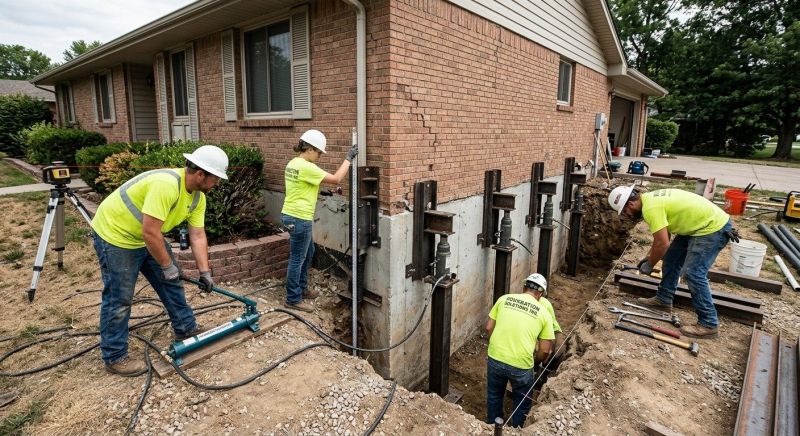 Home Foundation Leveling in Raymond, NH