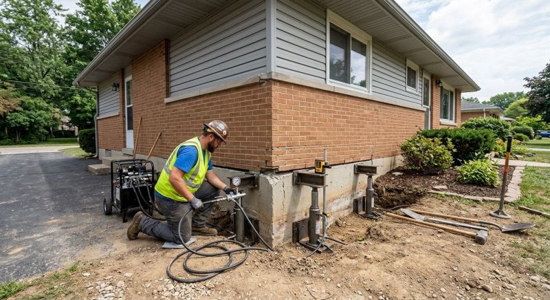 Home Foundation Leveling in Reading, MA