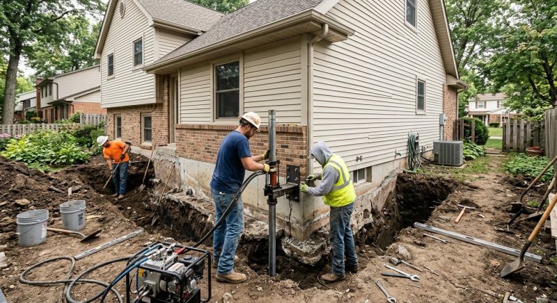 Home Foundation Repair in Georgetown, MA