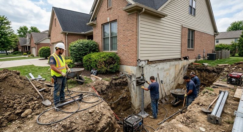 House Foundation Repair in Middleton, MA
