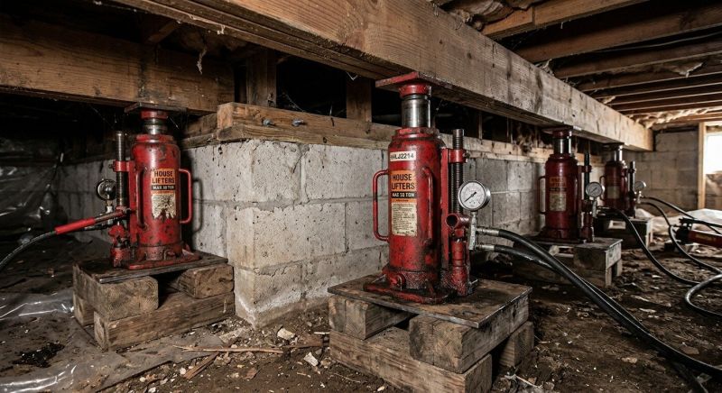 House Settling Repair in Amesbury, MA