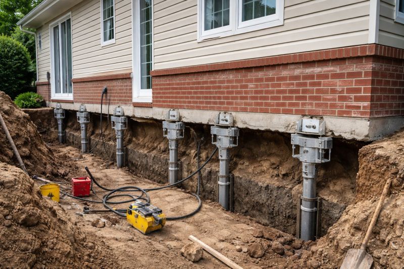 House Underpinning in Amesbury, MA
