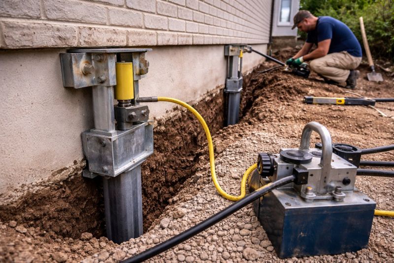 Sinking Foundation Repair in Gloucester, MA