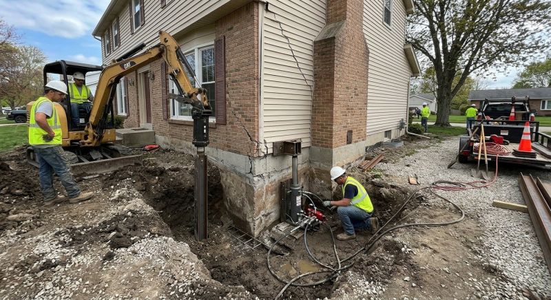 Sinking Foundation Repair in Rockingham County, NH