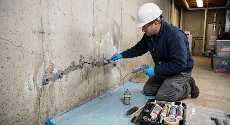 Structural Crack Repair in Amesbury, MA