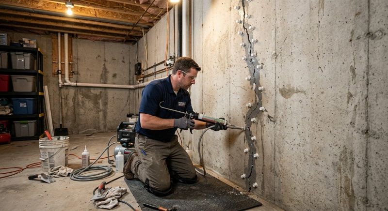 Structural Crack Repair in Amesbury, MA