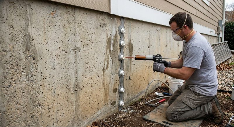 Structural Crack Repair in Amesbury, MA