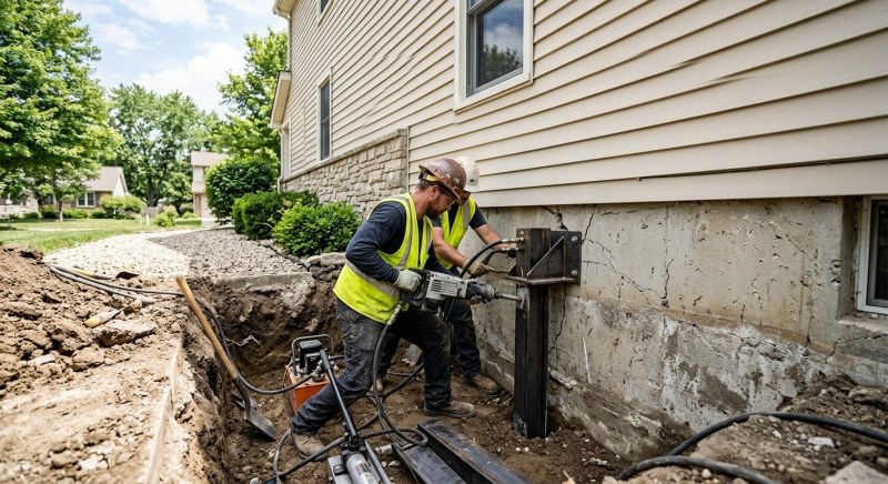 Structural Foundation Repair in Beverly, MA