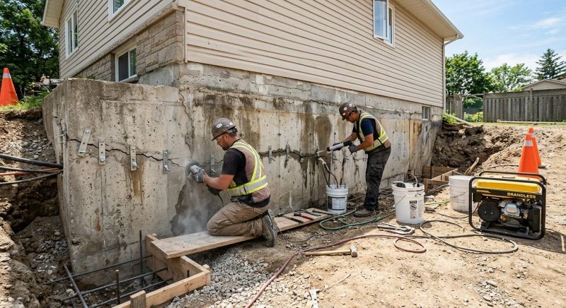 Structural Foundation Repair in Amesbury, MA