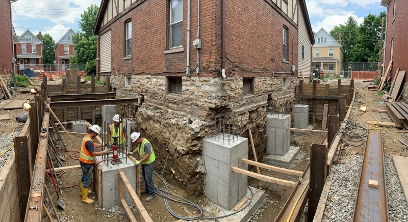 Structural Underpinning in Amesbury, MA