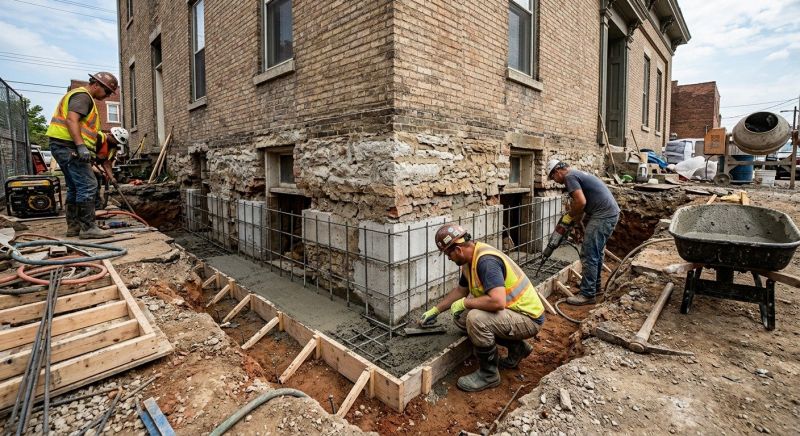Structural Underpinning in Amesbury, MA